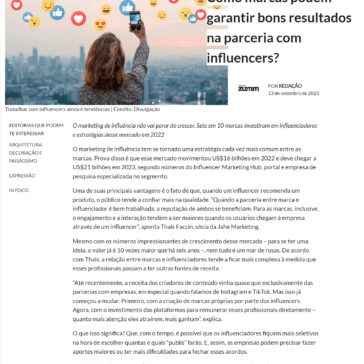Como marcas podem garantir bons resultados na parceria com influencers? – Mundo Zuumm