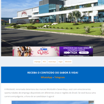 Wickbold abre mais de 40 vagas nas regiões Sudeste e Sul do país – Sabor à Vida Gastronomia