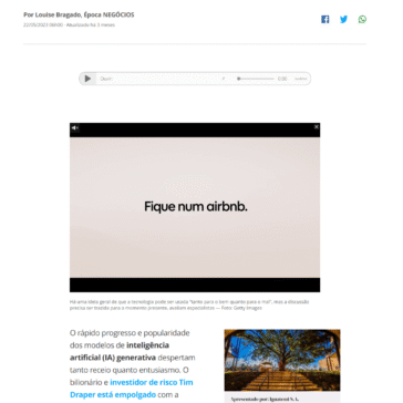 Alertas sobre riscos da IA e futuro apocalíptico fazem sentido? O que especialistas acham da atual disrupção – Época Negócios