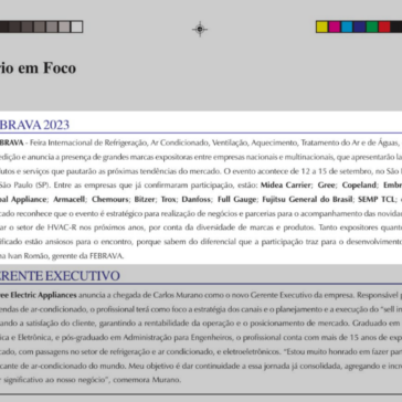FEBRAVA 2023 – Revista do Frio e Ar Condicionado – SP