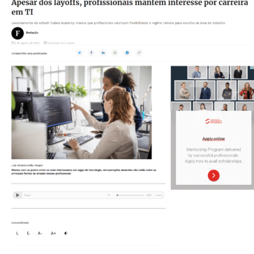 Apesar dos layoffs, profissionais mantém interesse por carreira em TI – Forbes Brasil