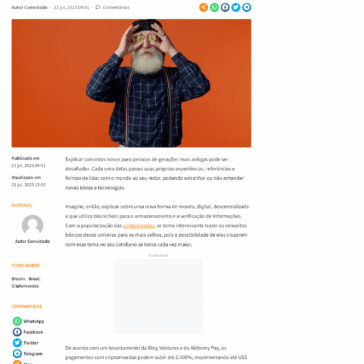 Dia dos Avós: Como explicar o universo das criptomoedas para eles | Opinião – Portal do Bitcoin