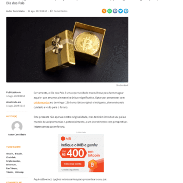 Dia dos Pais: cinco opções de criptomoedas para presentear | Opinião – Portal do Bitcoin