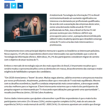 Layoff não assusta e brasileiros consideram ingressar no mercado de TI – TI Inside