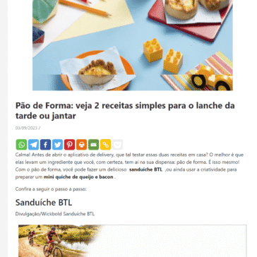 Pão de Forma: veja 2 receitas simples para o lanche da tarde ou jantar – Pimenta Virtual