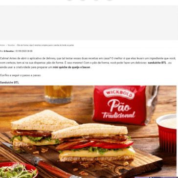 Pão de Forma: veja 2 receitas simples para o lanche da tarde ou jantar