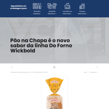 Pão na Chapa é o novo sabor da linha Do Forno Wickbold – YCar