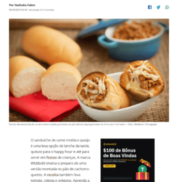 Sanduíche de carne moída e parmesão no pão de hot-dog – Casa e Jardim