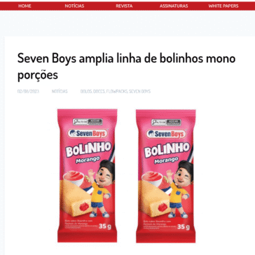 Seven Boys amplia linha de bolinhos mono porções – EmbalagemMarca
