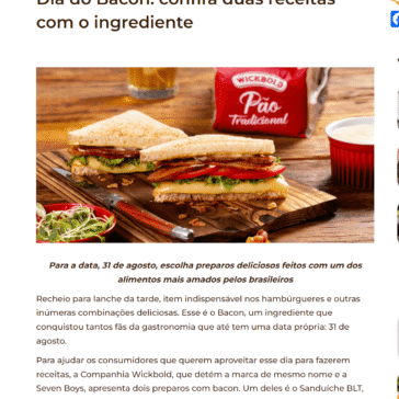 Dia do Bacon: confira duas receitas com o ingrediente – Tairine Com Sabor