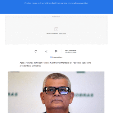 Alto Escalão: Eletrobras troca de presidente – Estadão