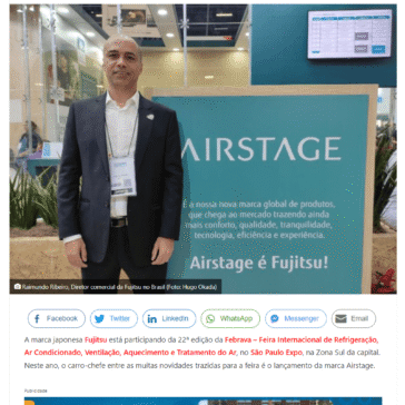 Fujitsu lança marca Airstage na 22ª Febrava, em São Paulo – Revista Hotéis