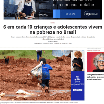 6 em cada 10 crianças e adolescentes vivem na pobreza no Brasil – Saúde Abril