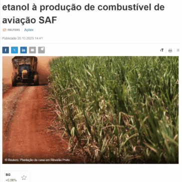 BP Bunge recebe aval para fornecer etanol à produção de combustível de aviação SAF – Investing.com Brasil | News