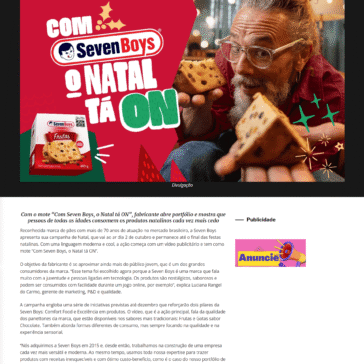 Campanha de Natal: Seven Boys mostra interesse dos jovens em panettones – JW news