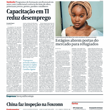 Capacitação em TI reduz desemprego – Valor Econômico