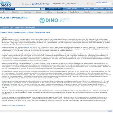 Programa Jovem Aprendiz apoia combate à desigualdade social – Agência O Globo