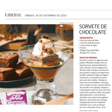 Para se refrescar – O Liberal – Americana