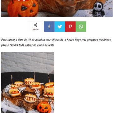 Dia das Bruxas: comemore a data com receitas deliciosas e assustadoras – Portal !Yoba