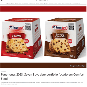 Panettones 2023: Seven Boys abre portfólio focado em Comfort Food – Portal Fator Brasil