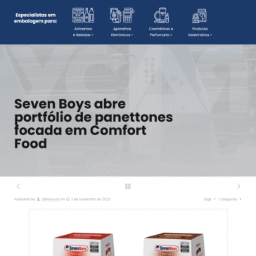 Seven Boys abre portfólio de panettones focada em Comfort Food – YCar