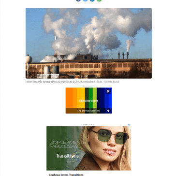 Unicef leva três jovens ativistas brasileiras à COP28, em Dubai – O Povo