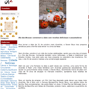 Dia das Bruxas: comemore a data com receitas deliciosas – Salvador Notícias