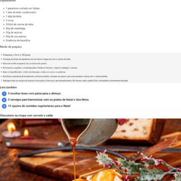 Conheça três formas diferentes de comer panetone e chocotone – IG