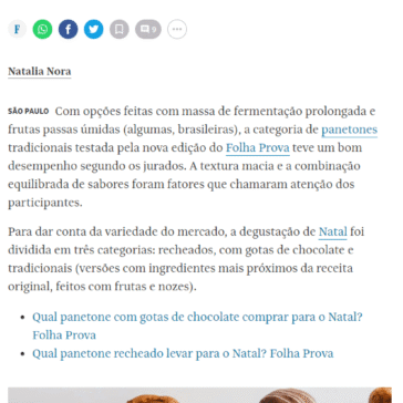 Folha Prova: panetones tradicionais têm textura macia e sabor equilibrado – Folha de S.Paulo