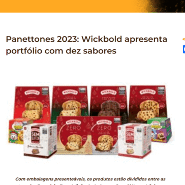 Panettones 2023: Wickbold apresenta portfólio com dez sabores – Tairine Com Sabor