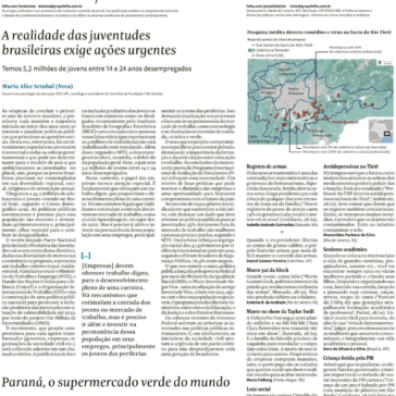 A realidade das juventudes brasileiras exige ações urgentes – Folha de S. Paulo