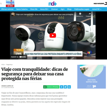 Viaje com tranquilidade: dicas de segurança para deixar sua casa protegida nas férias – ndmais