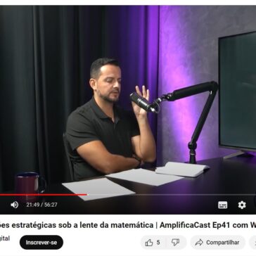 Tomando decisões estratégicas sob a lente da matemática | AmplificaCast Ep41 com Walker Batista – Amplifica Digital