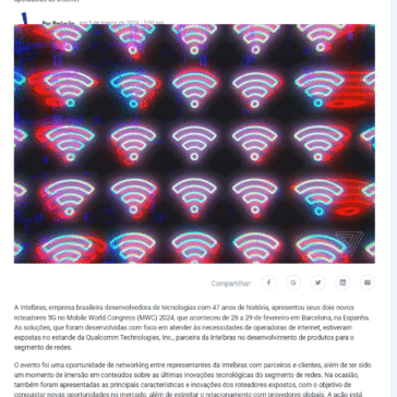 Intelbras apresenta novos roteadores 5G FWA – Inforchanel