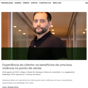 Experiência do cliente: os benefícios de uma boa vivência no ponto de venda – Cliente S/A