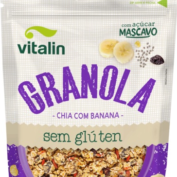 Vitalin apresenta nova embalagem de granolas com foco em praticidade