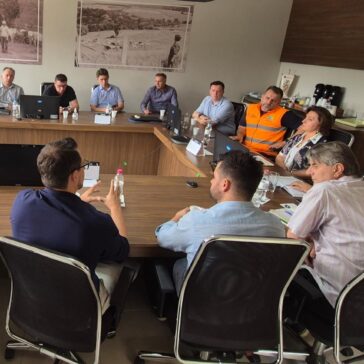 Diretoria da Pamplona Alimentos se reúne com representantes do governo do Estado de Santa Catarina, do DNIT e da prefeitura de Rio do Sul