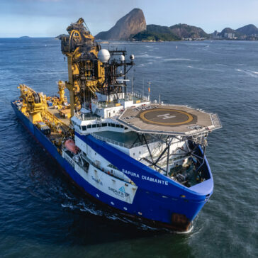 Embarcação Diamante, da Seagems, inicia novo contrato com a Petrobras