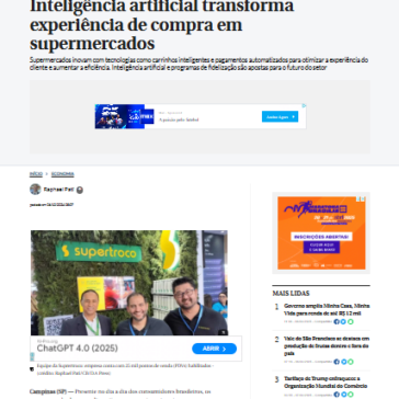 Inteligência artificial transforma experiência de compra em supermercados – Correio Braziliense