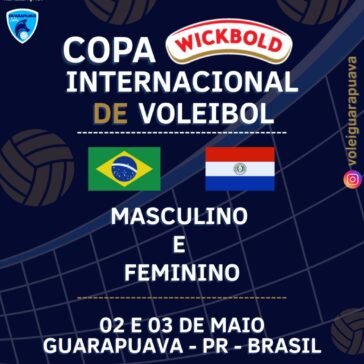 Wickbold patrocina Copa Internacional de Voleibol em Guarapuava