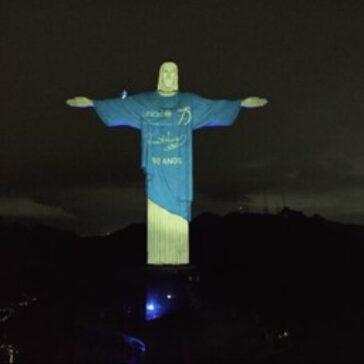 UNICEF e Santuário Cristo Redentor celebram 90 anos de Renato Aragão