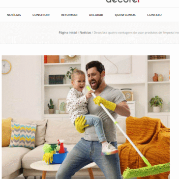 Descubra quatro vantagens de usar produtos de limpeza inovadores