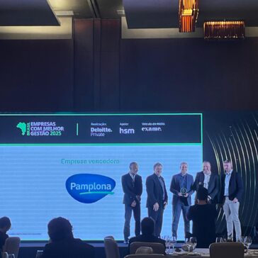 Pamplona Alimentos recebe selo de melhor empresa em gestão pela Deloitte
