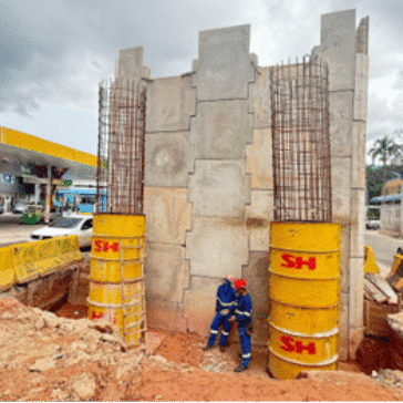 A todo o vapor: Obra de viaduto em Ananindeua prepara capital paraense para COP30 e aperfeiçoa mobilidade na região