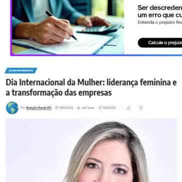 Dia Internacional da Mulher: liderança feminina e a transformação das empresas