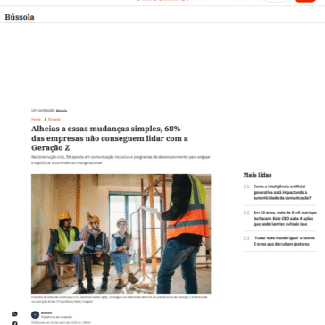 Alheias a essas mudanças simples, 68% das empresas não conseguem lidar com a Geração Z