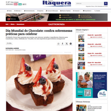 Dia Mundial do Chocolate: confira sobremesas práticas para celebrar