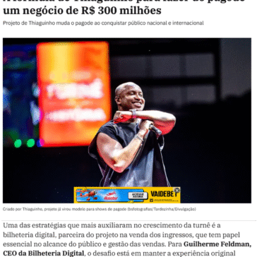 A fórmula de Thiaguinho para fazer  do pagode um negócio de R$ 300 milhões