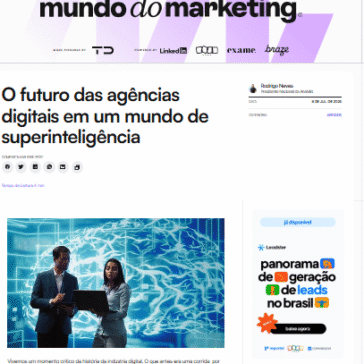 O futuro das agências digitais em um mundo de superinteligência