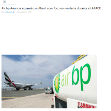 Air bp anuncia expansão no Brasil com foco no Nordeste durante a LABACE